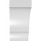 Ekena Millwork 5-in. W x 6-in. D x 10-in. H Balboa Architectural Grade PVC Knee Brace BRCP05X06X10BOA - alternate 3